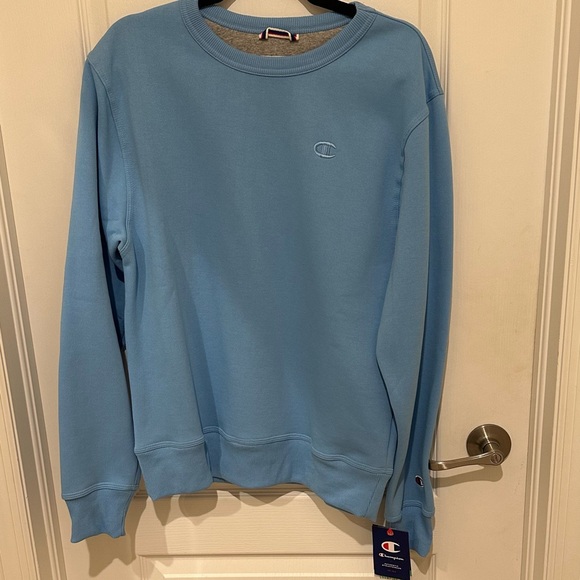 Champion NWT blue sweatshirt Small - Picture 1 of 4